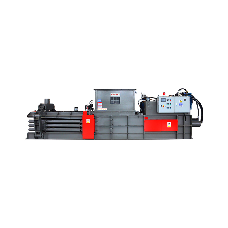 Baler Mampatan Automatik Sederhana Mendatar Automatik